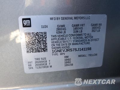 Zdjęcie 14 z 16 samochodu: 2025 CHEVROLET TRAVERSE Z71 VIN:1GNEVJRS7SJ141198 - miniatura