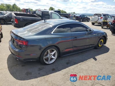 Trzecie zdjęcie samochodu z tyłu: 2019 AUDI A5 PREMIUM PLUS VIN:WAUTNAF57KA018660 - miniatura