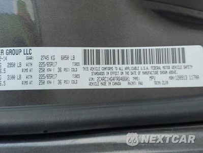 Zdjęcie 13 z 13 samochodu: 2015 CHRYSLER TOWN & COUNTRY S VIN:2C4RC1HG4FR646601 - miniatura