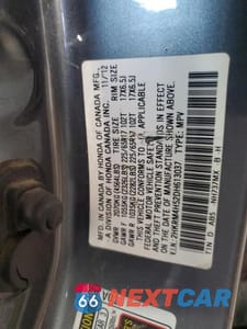Zdjęcie 13 z 13 samochodu: 2013 HONDA CR-V EX VIN:2HKRM4H52DH613037 - miniatura