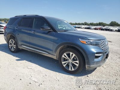 Czwarte zdjęcie samochodu z boku: 2020 FORD EXPLORER PLATINUM VIN:1FM5K8HC4LGA62246 - miniatura