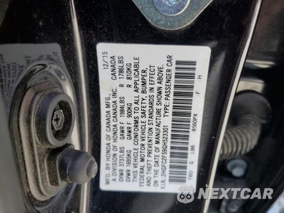 Zdjęcie 12 z 14 samochodu: 2016 HONDA CIVIC LX VIN:2HGFC2F59GH523301 - miniatura