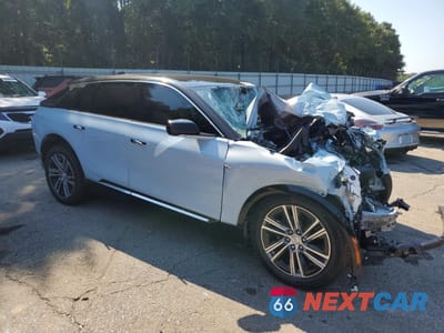 Czwarte zdjęcie samochodu z boku: 2024 CADILLAC LYRIQ LUXURY VIN:1GYKPPRK9RZ112493 - miniatura