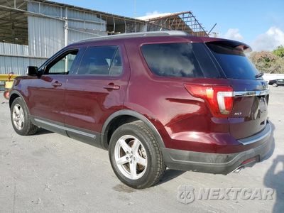 Drugie zdjęcie samochodu z przodu: 2018 FORD EXPLORER XLT VIN:1FM5K7D81JGC69900 - miniatura