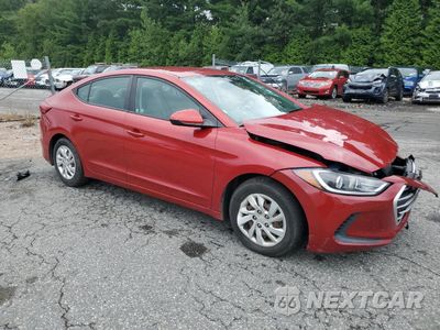 Czwarte zdjęcie samochodu z boku: 2017 HYUNDAI ELANTRA SE VIN:5NPD74LF1HH052434 - miniatura