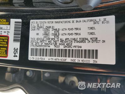 Zdjęcie 12 z 15 samochodu: 2021 TOYOTA TACOMA DOUBLE CAB VIN:3TMCZ5AN5MM399744 - miniatura