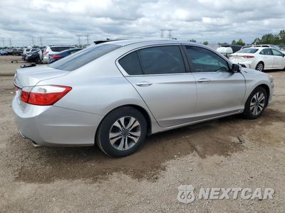 Trzecie zdjęcie samochodu z tyłu: 2014 HONDA ACCORD LX VIN:1HGCR2F37EA206662 - miniatura