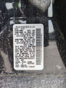 Zdjęcie 13 z 13 samochodu: 2007 NISSAN MURANO SL VIN:JN8AZ08W67W663071 - miniatura