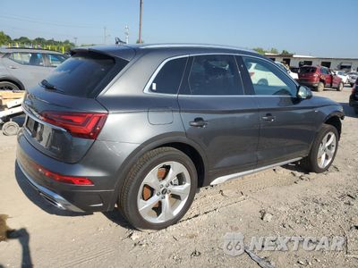 Trzecie zdjęcie samochodu z tyłu: 2023 AUDI Q5 PREMIUM PLUS 45 VIN:WA1EAAFY0P2108388 - miniatura