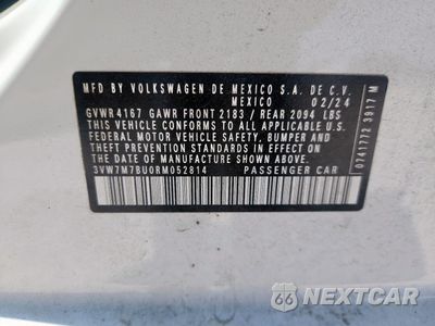 Zdjęcie 13 z 15 samochodu: 2024 VOLKSWAGEN JETTA SE VIN:3VW7M7BU0RM052814 - miniatura