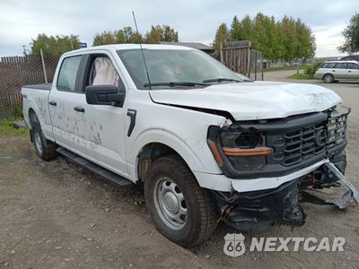 Czwarte zdjęcie samochodu z boku: 2024 FORD F150 XL VIN:1FTFW1L82RKE49018 - miniatura