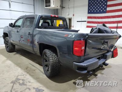 Drugie zdjęcie samochodu z przodu: 2018 CHEVROLET SILVERADO K1500 LT VIN:3GCUKREC5JG435533 - miniatura