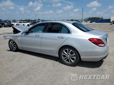 Drugie zdjęcie samochodu z przodu: 2017 MERCEDES-BENZ C 300 VIN:55SWF4JB6HU204118 - miniatura