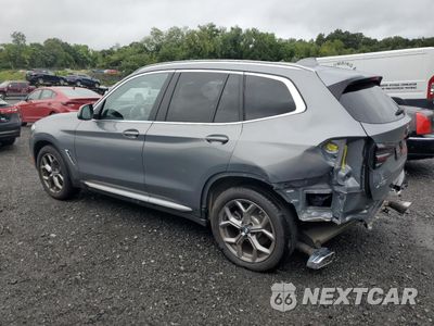 Drugie zdjęcie samochodu z przodu: 2024 BMW X3 XDRIVE30I VIN:WBX57DP05RN275171 - miniatura