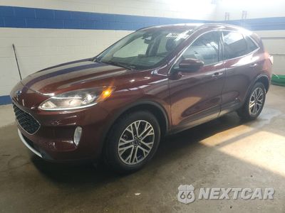 2021 FORD ESCAPE SEL 1FMCU9H61MUA51225 - główne zdjęcie licytacji z USA - miniatura