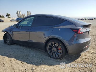 Drugie zdjęcie samochodu z przodu: 2022 TESLA MODEL Y VIN:7SAYGDEF5NF490711 - miniatura