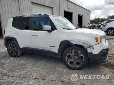 Czwarte zdjęcie samochodu z boku: 2017 JEEP RENEGADE LIMITED VIN:ZACCJADB7HPE40444 - miniatura