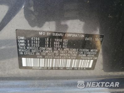 Zdjęcie 12 z 13 samochodu: 2018 SUBARU IMPREZA VIN:4S3GTAA68J3714389 - miniatura