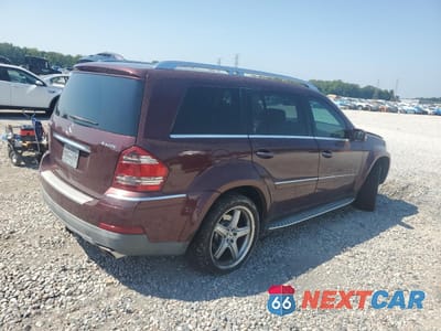Trzecie zdjęcie samochodu z tyłu: 2008 MERCEDES-BENZ GL 550 4MATIC VIN:4JGBF86E68A330252 - miniatura
