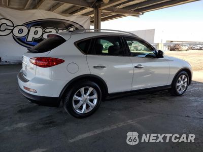 Trzecie zdjęcie samochodu z tyłu: 2010 INFINITI EX35 BASE VIN:JN1AJ0HR9AM750577 - miniatura