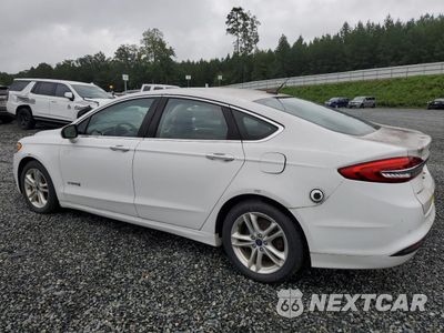 Drugie zdjęcie samochodu z przodu: 2018 FORD FUSION SE HYBRID VIN:3FA6P0LU1JR118828 - miniatura
