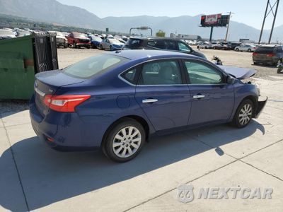 Trzecie zdjęcie samochodu z tyłu: 2016 NISSAN SENTRA S VIN:3N1AB7AP5GY216450 - miniatura