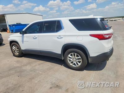 Drugie zdjęcie samochodu z przodu: 2019 CHEVROLET TRAVERSE LS VIN:1GNERFKW0KJ305535 - miniatura
