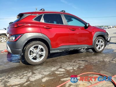 Trzecie zdjęcie samochodu z tyłu: 2023 HYUNDAI KONA SEL VIN:KM8K6CAB6PU041367 - miniatura