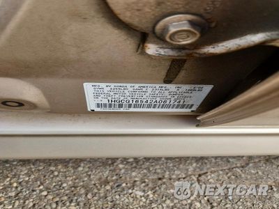 Zdjęcie 12 z 12 samochodu: 2002 HONDA ACCORD EX VIN:1HGCG16542A061741 - miniatura