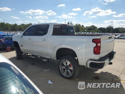 Drugie zdjęcie samochodu z przodu: 2019 CHEVROLET SILVERADO K1500 RST VIN:3GCUYEED9KG148617 - miniatura
