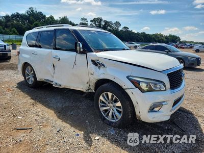 Czwarte zdjęcie samochodu z boku: 2016 INFINITI QX80 BASE VIN:JN8AZ2ND9G9801408 - miniatura