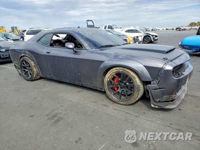 Czwarte zdjęcie samochodu z boku: 2016 DODGE CHALLENGER SRT HELLCAT VIN:2C3CDZC94GH236208 - miniatura