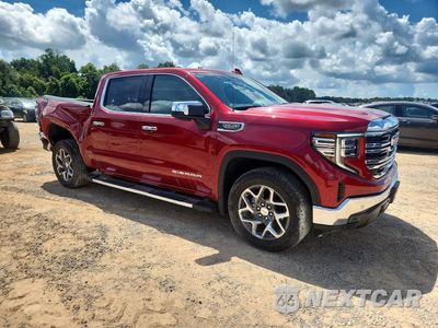 Czwarte zdjęcie samochodu z boku: 2025 GMC SIERRA K1500 SLT VIN:3GTUUDED8SG232238 - miniatura