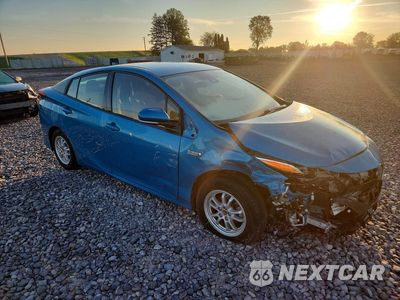 Czwarte zdjęcie samochodu z boku: 2019 TOYOTA PRIUS PRIME PLUS VIN:JTDKARFP0K3112247 - miniatura