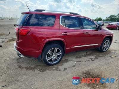 Trzecie zdjęcie samochodu z tyłu: 2019 GMC ACADIA DENALI VIN:1GKKNXLS9KZ127493 - miniatura