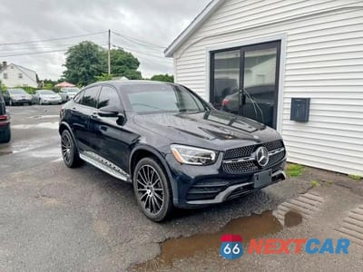 Czwarte zdjęcie samochodu z boku: 2022 MERCEDES-BENZ GLC COUPE 300 4MATIC VIN:W1N0J8EB8NG035236 - miniatura