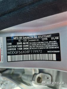 Zdjęcie 13 z 13 samochodu: 2008 MERCEDES-BENZ C 350 VIN:WDDGF56X08F119972 - miniatura