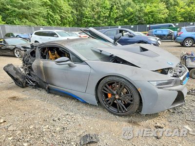 Czwarte zdjęcie samochodu z boku: 2016 BMW I8 VIN:WBY2Z2C54GV674701 - miniatura