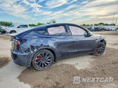 Trzecie zdjęcie samochodu z tyłu: 2025 TESLA MODEL Y VIN:7SAYGDEF8SA375318 - miniatura