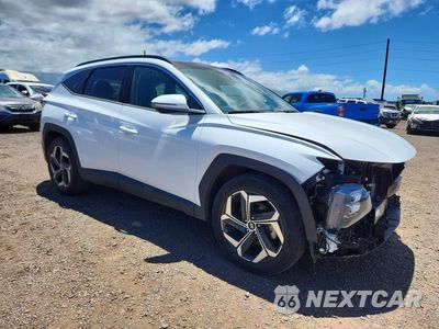 Czwarte zdjęcie samochodu z boku: 2022 HYUNDAI TUCSON LIMITED VIN:5NMJE3AE2NH025247 - miniatura