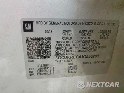 Zdjęcie 13 z 13 samochodu: 2018 CHEVROLET SILVERADO K1500 LT VIN:3GCUKREC4JG556280 - miniatura