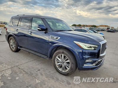 Czwarte zdjęcie samochodu z boku: 2020 INFINITI QX80 LUXE VIN:JN8AZ2NF3L9705415 - miniatura