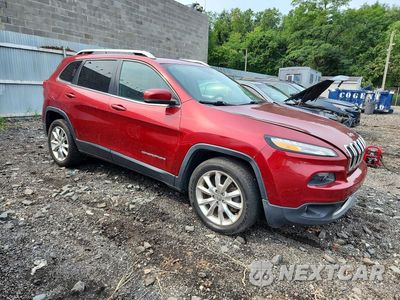Czwarte zdjęcie samochodu z boku: 2014 JEEP CHEROKEE LIMITED VIN:1C4PJLDS2EW188467 - miniatura