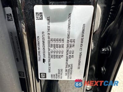 Zdjęcie 10 z 10 samochodu: 2022 GMC YUKON XL C1500 SLT VIN:1GKS1GKDXNR157170 - miniatura