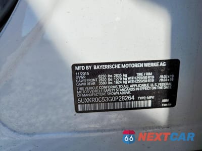Zdjęcie 13 z 13 samochodu: 2016 BMW X5 XDRIVE35I VIN:5UXKR0C53G0P28264 - miniatura