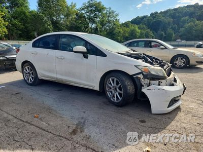 Czwarte zdjęcie samochodu z boku: 2015 HONDA CIVIC LX VIN:19XFB2F59FE221969 - miniatura