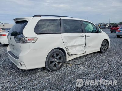 Trzecie zdjęcie samochodu z tyłu: 2015 TOYOTA SIENNA SPORT VIN:5TDXK3DC1FS621607 - miniatura