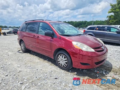 Czwarte zdjęcie samochodu z boku: 2010 TOYOTA SIENNA LE 7-PASSENGER VIN:5TDKK4CC3AS341570 - miniatura