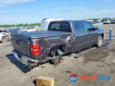 Trzecie zdjęcie samochodu z tyłu: 2016 CHEVROLET SILVERADO C1500 LT VIN:3GCPCREC2GG136763 - miniatura