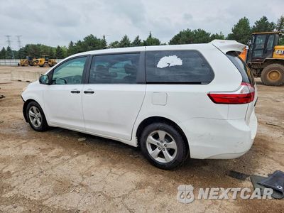 Drugie zdjęcie samochodu z przodu: 2017 TOYOTA SIENNA L 7-PASSENGER VIN:5TDZZ3DC1HS803895 - miniatura